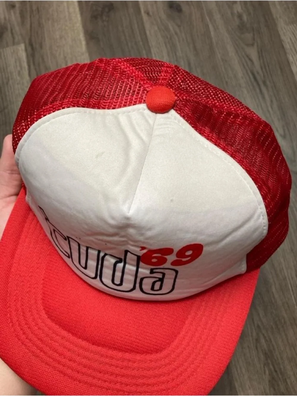 Vintage 1969 Plymouth Cuda Trucker Hat